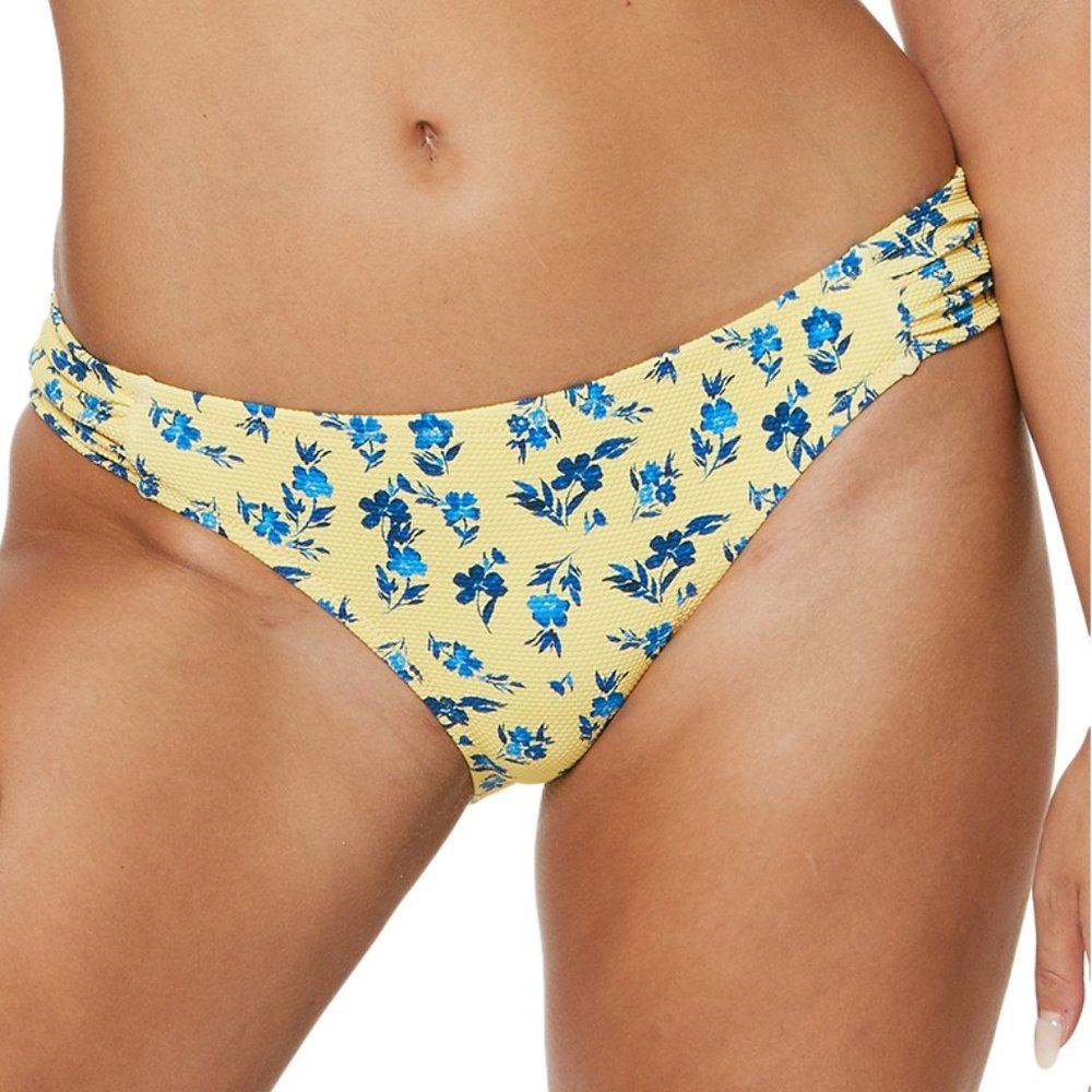 Jessica Simpson Floral Delight Side Shirred Hipster